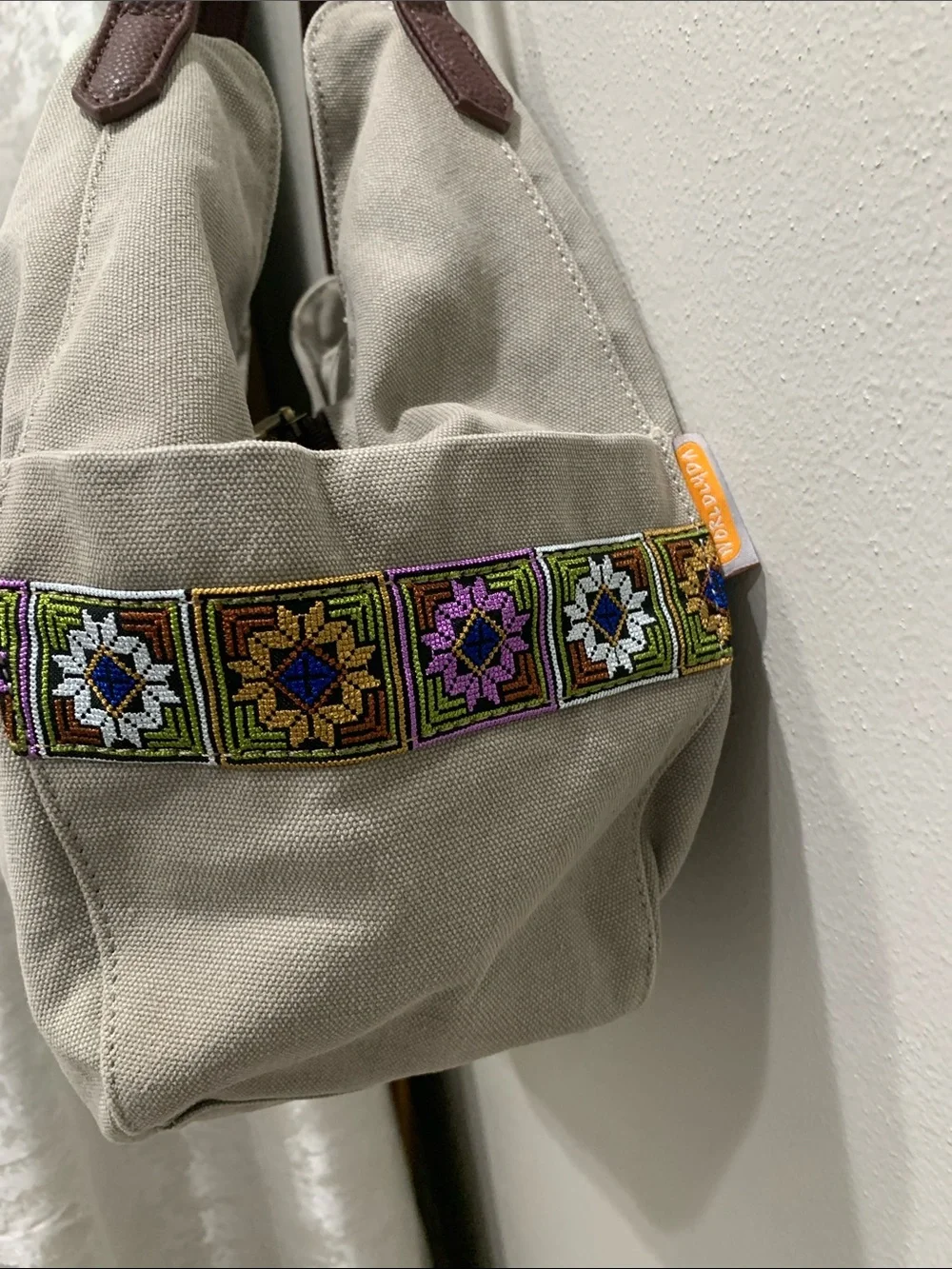 Worldlyda Women Canvas Hobo Bag